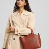 K/CIRCLE DELİKLİ KÜÇÜK TOTE ÇANTA K/CIRCLE DELİKLİ KÜÇÜK TOTE ÇANTA