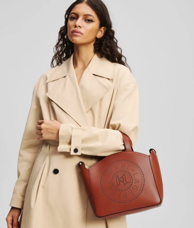 K/CIRCLE DELİKLİ KÜÇÜK TOTE ÇANTA K/CIRCLE DELİKLİ KÜÇÜK TOTE ÇANTA