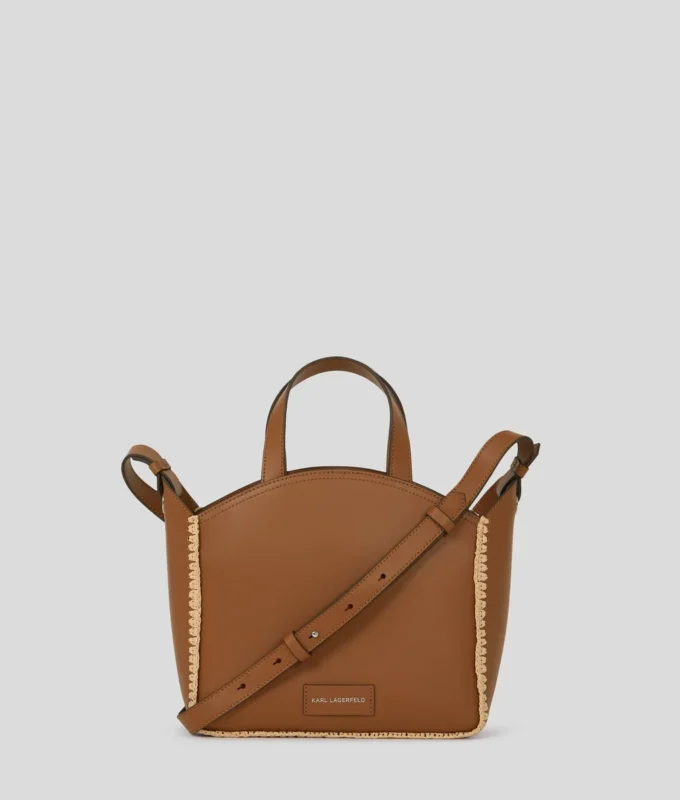 K/CIRCLE DELİKLİ KÜÇÜK TOTE ÇANTA