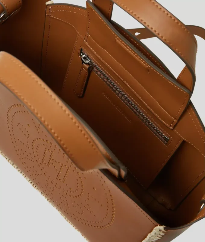 K/CIRCLE DELİKLİ KÜÇÜK TOTE ÇANTA