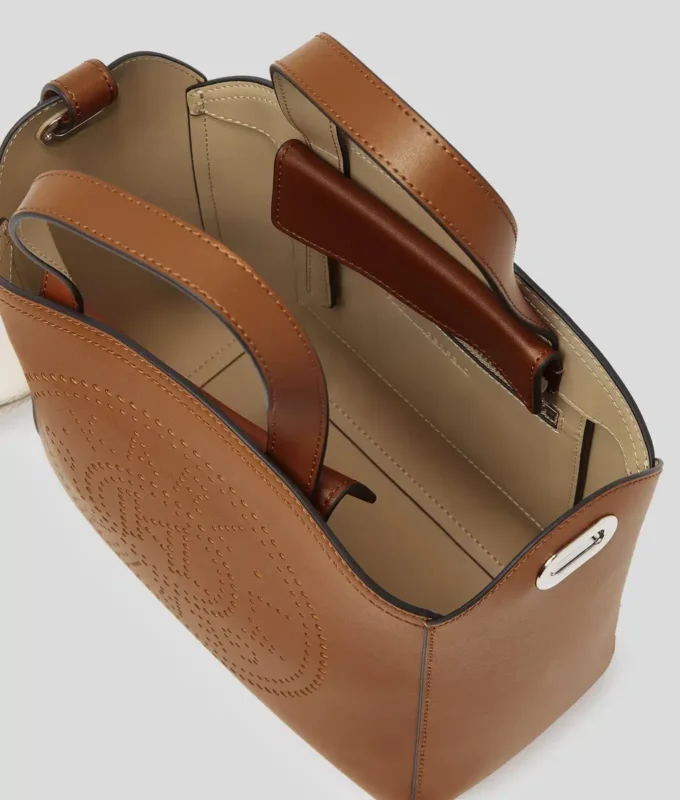 K/CIRCLE DELİKLİ KÜÇÜK TOTE ÇANTA K/CIRCLE DELİKLİ KÜÇÜK TOTE ÇANTA