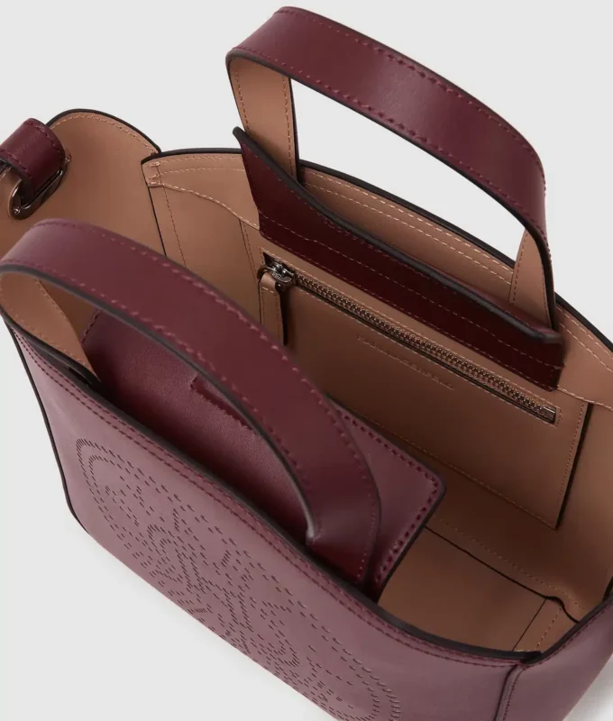 K/CIRCLE DELİKLİ KÜÇÜK TOTE ÇANTA