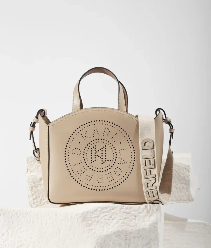 K/CIRCLE DELİKLİ KÜÇÜK TOTE ÇANTA