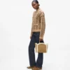 K/Circle küçük shearling tote çanta K/Circle küçük shearling tote çanta