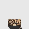 K/Forever küçük leopar desenli çapraz askılı çanta K/Forever küçük leopar desenli çapraz askılı çanta
