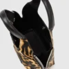 K/Hardware mini leopar desenli tote çanta K/Hardware mini leopar desenli tote çanta