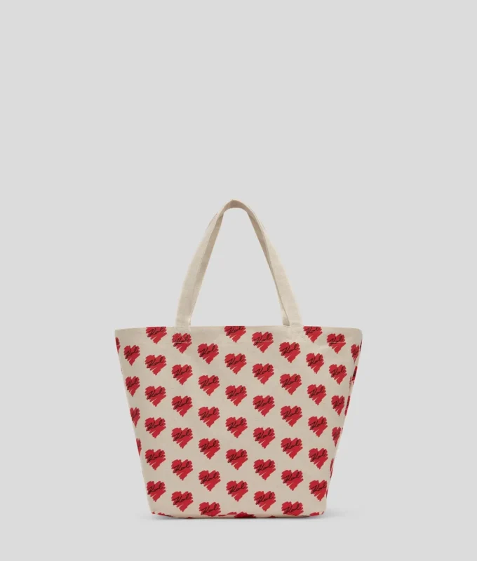 K/HEART ÇİFT YÖNLÜ ALIŞVERİŞ ÇANTASI K/HEART ÇİFT YÖNLÜ ALIŞVERİŞ ÇANTASI