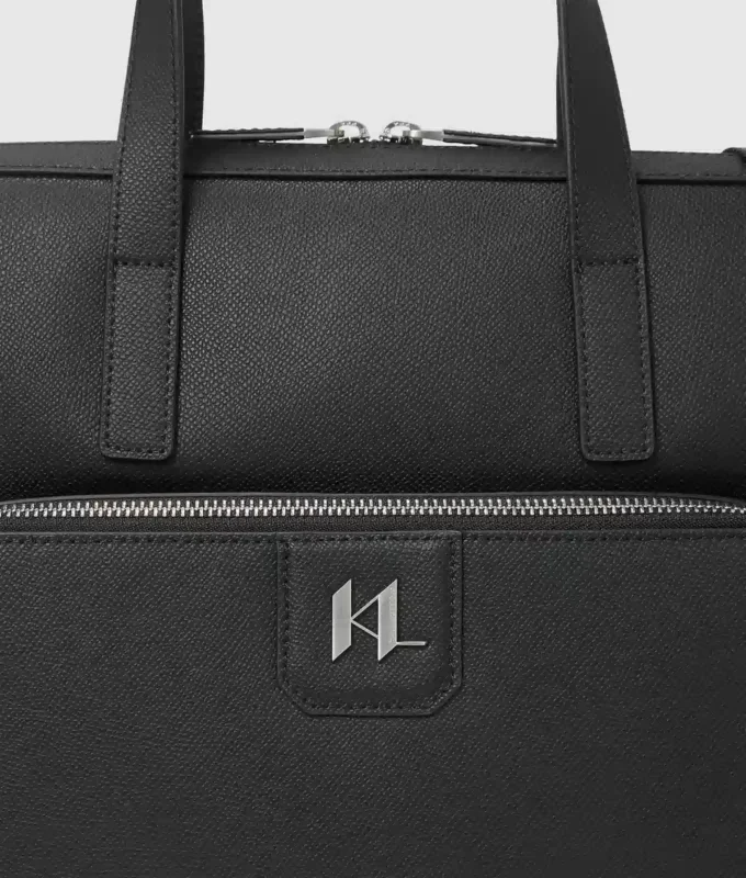 K/Monogram deri evrak çantası K/Monogram deri evrak çantası