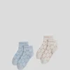 K/MONOGRAM KISA ÇORAP – 2’Lİ PAKET K/MONOGRAM KISA ÇORAP – 2’Lİ PAKET