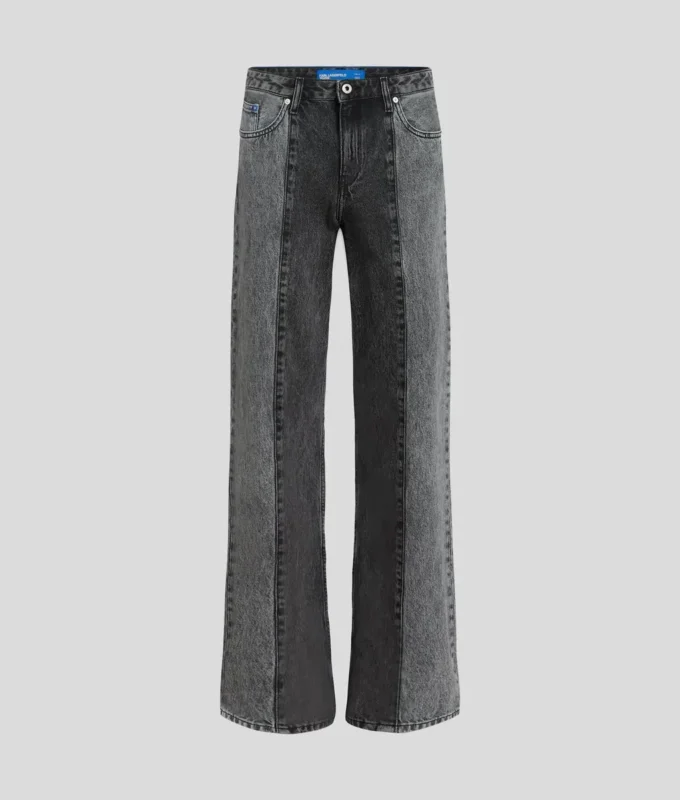 İKİ RENKLİ ORTA BEL GEVŞEK JEAN İKİ RENKLİ ORTA BEL GEVŞEK JEAN