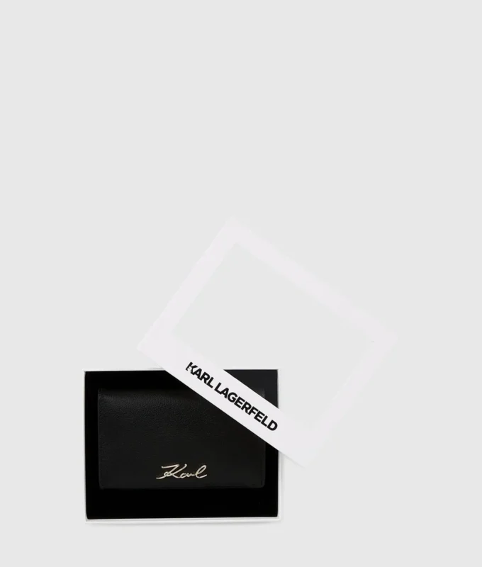 K/Signature çift katlı cüzdan