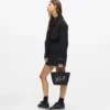 K/Signature mini rhinestone shopper