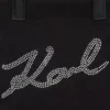 K/Signature mini rhinestone shopper