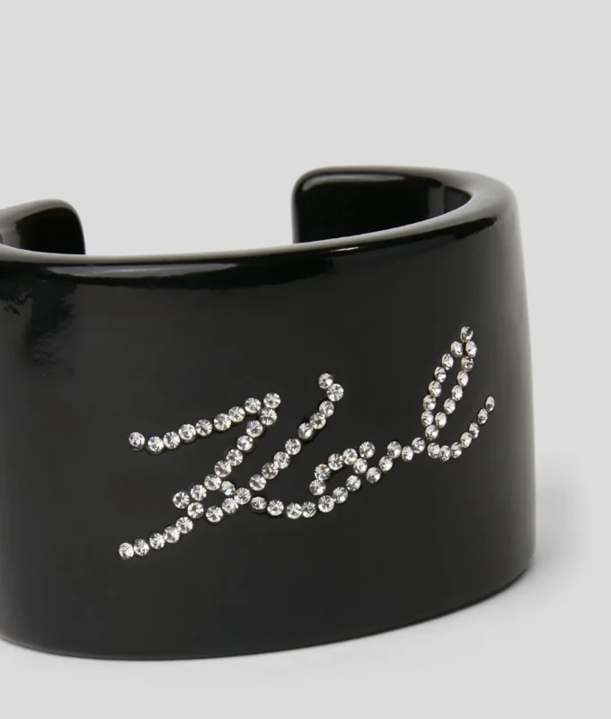 K/SIGNATURE RHINESTONES MANŞET BİLEZİK K/SIGNATURE RHINESTONES MANŞET BİLEZİK