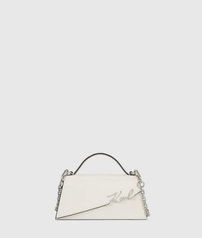 K/SIGNATURE SLIM CROSSBODY ÇANTA