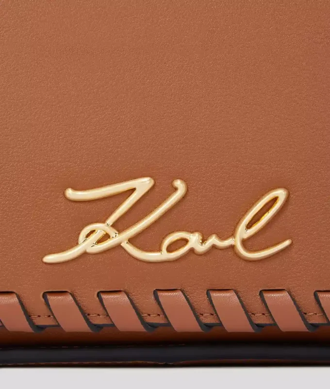 K/SIGNATURE WHIPSTITCH CROSSBODY ÇANTA K/SIGNATURE WHIPSTITCH CROSSBODY ÇANTA