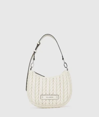 K/Weave küçük hobo çanta
