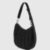 K/Weave küçük hobo çanta