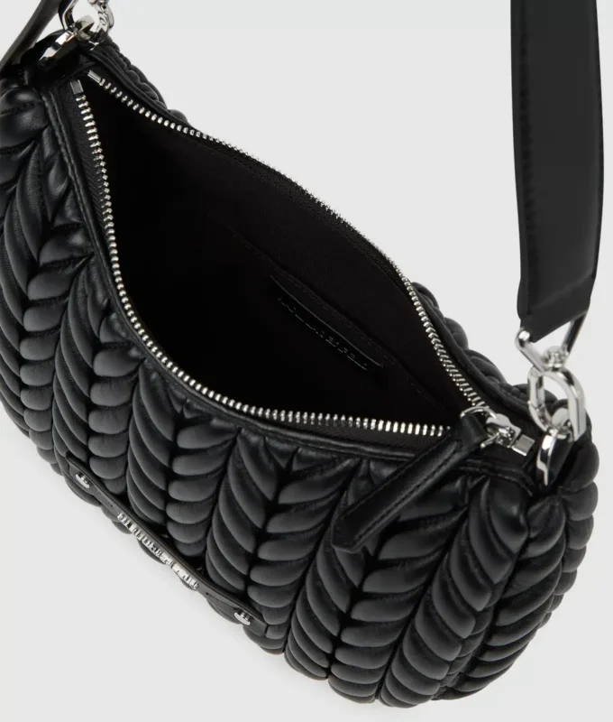 K/Weave küçük hobo çanta