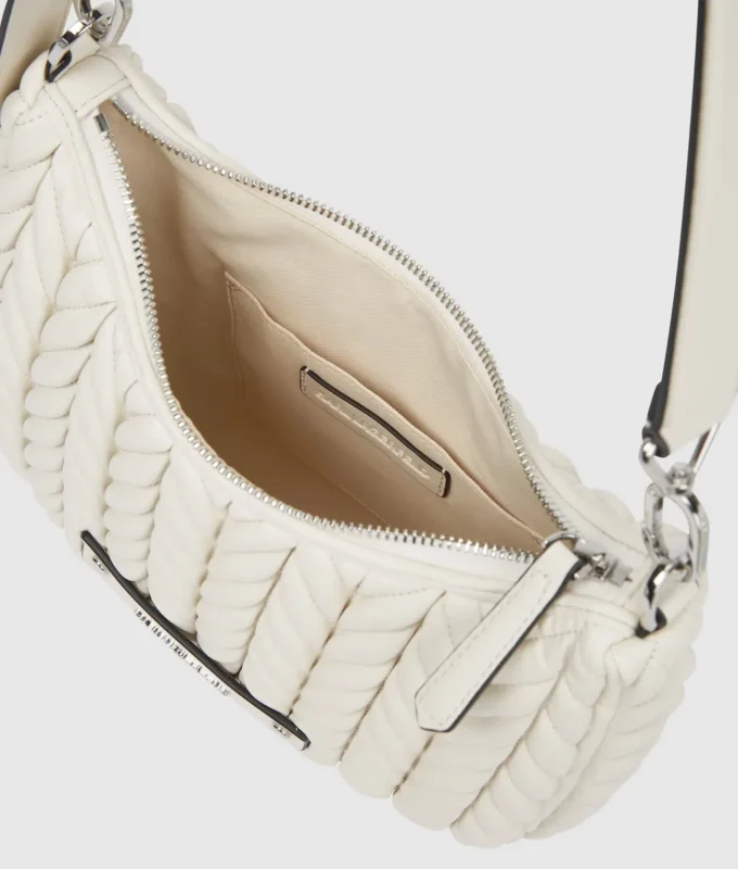 K/Weave küçük hobo çanta