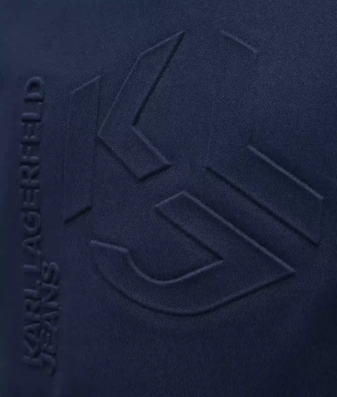 Kabartmalı Monogram sweatshirt Kabartmalı Monogram sweatshirt