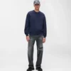 Kabartmalı Monogram sweatshirt Kabartmalı Monogram sweatshirt
