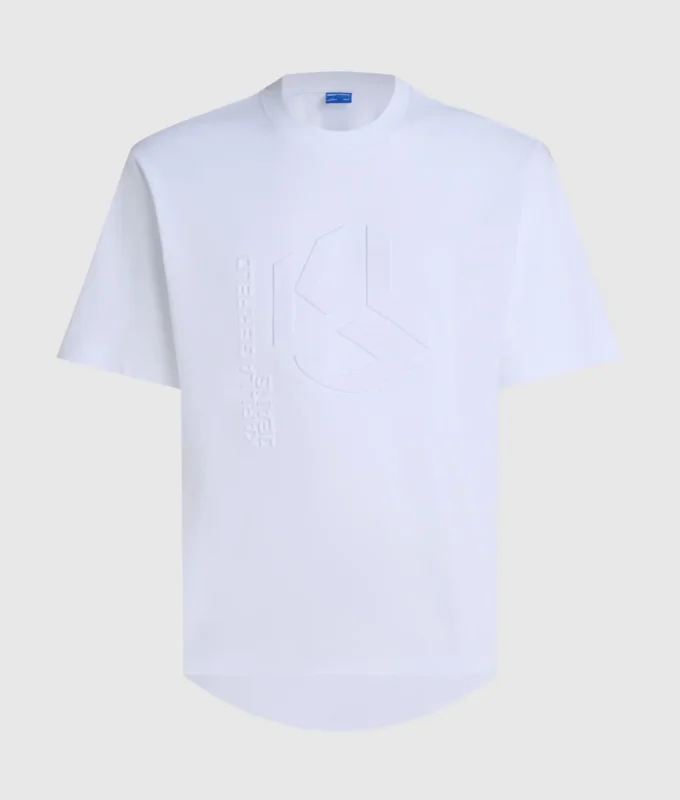 Kabartmalı Monogram Tişört Kabartmalı Monogram Tişört