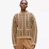 Kablo örgü mock neck kazak Kablo örgü mock neck kazak
