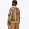 Kablo örgü mock neck kazak Kablo örgü mock neck kazak
