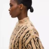 Kablo örgü mock neck kazak Kablo örgü mock neck kazak
