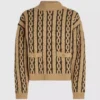 Kablo örgü mock neck kazak Kablo örgü mock neck kazak