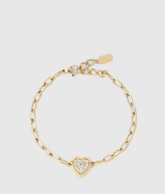 Kalp charm bilezik Kalp charm bilezik