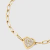 Kalp charm bilezik Kalp charm bilezik