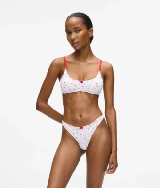 Kalp desenli bralette