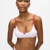 Kalp desenli bralette Kalp desenli bralette