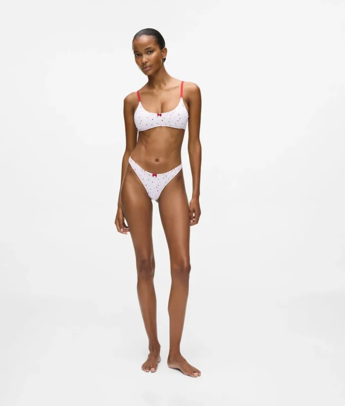 Kalp desenli bralette Kalp desenli bralette