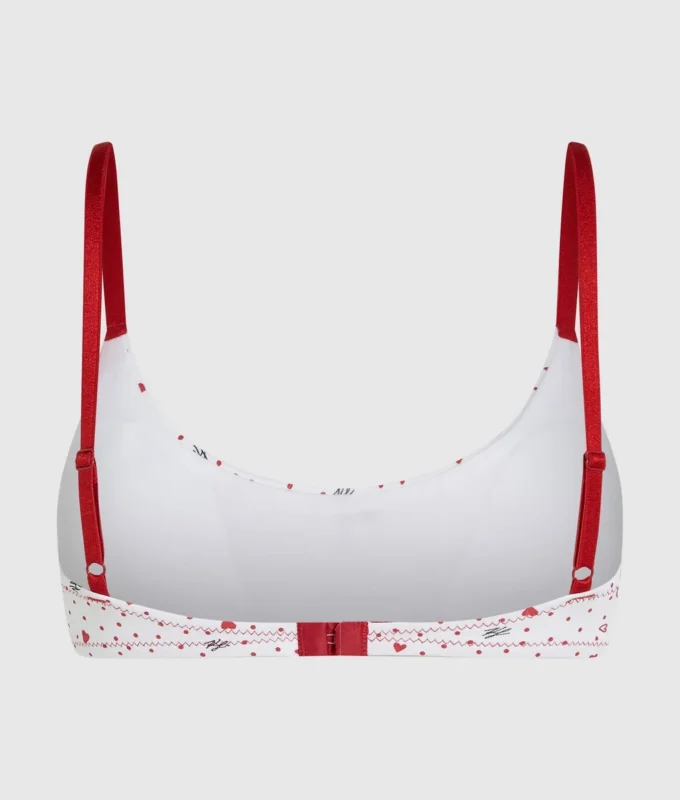 Kalp desenli bralette Kalp desenli bralette