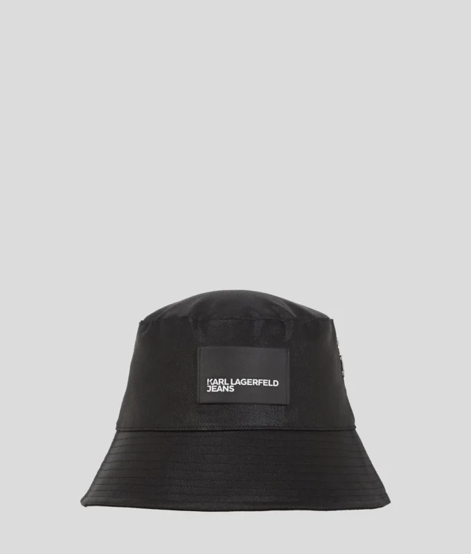 KAPLAMALI DENİM BUCKET ŞAPKA KAPLAMALI DENİM BUCKET ŞAPKA