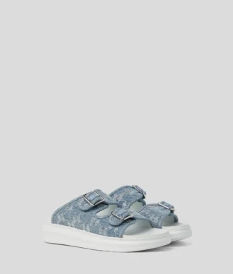 KAPRI DENIM RHINESTONE SANDALET