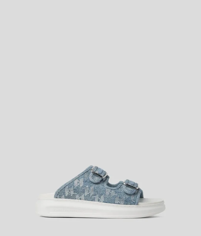 KAPRI DENIM RHINESTONE SANDALET KAPRI DENIM RHINESTONE SANDALET