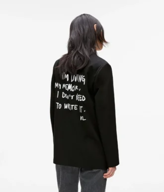 Karl alıntılı blazer Karl alıntılı blazer