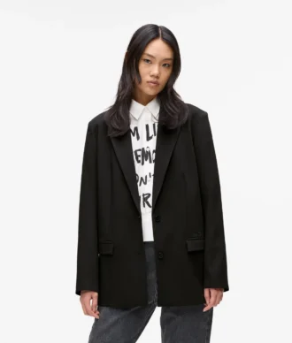 Karl alıntılı blazer Karl alıntılı blazer