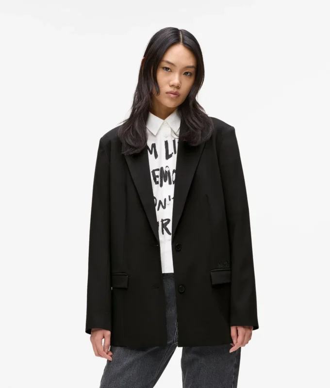 Karl alıntılı blazer Karl alıntılı blazer