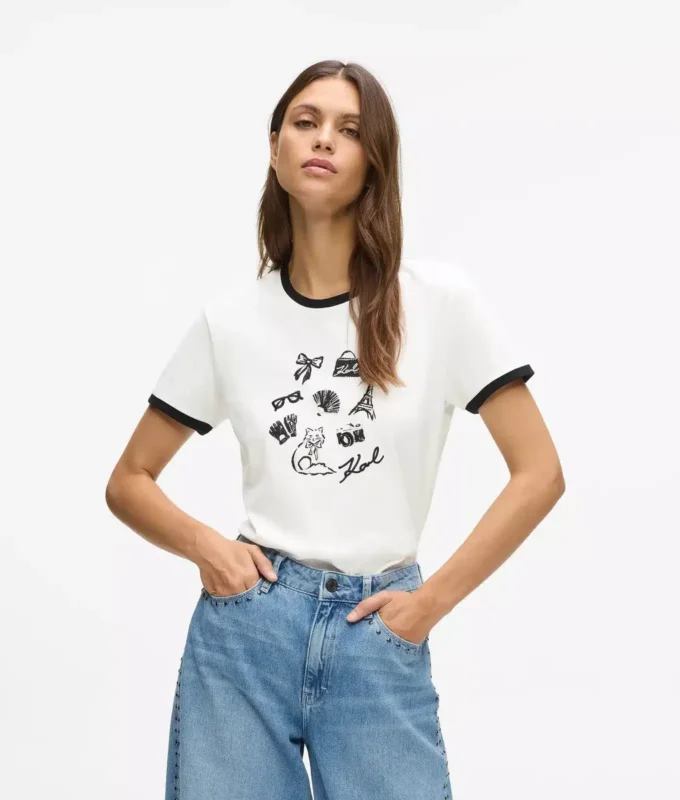 Karl charms T-shirt Karl charms T-shirt