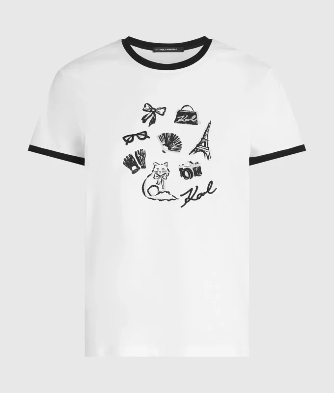 Karl charms T-shirt Karl charms T-shirt