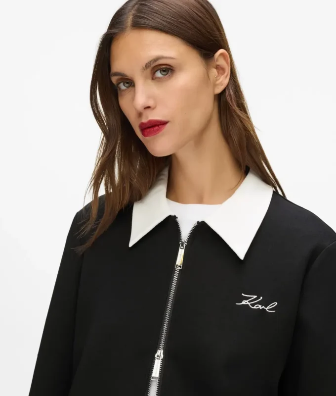 Karl DNA fermuarlı sweatshirt Karl DNA fermuarlı sweatshirt