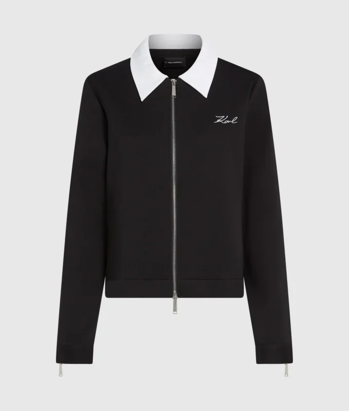 Karl DNA fermuarlı sweatshirt Karl DNA fermuarlı sweatshirt