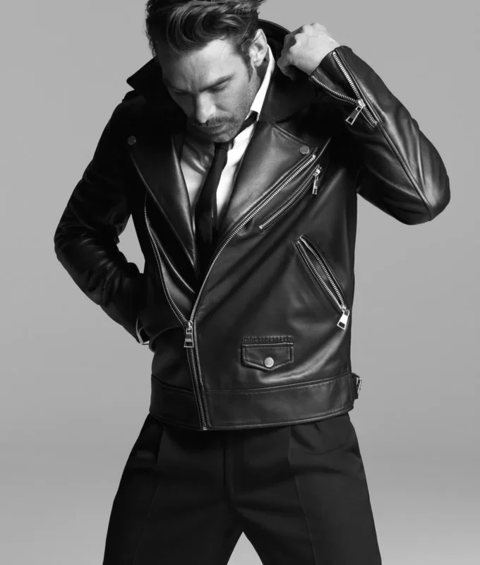 KARL ESSENTIAL DERİ CEKET KARL ESSENTIAL DERİ CEKET
