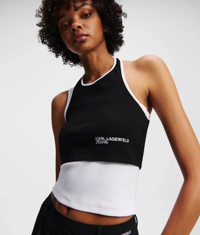 KATMANLI NERVÜRLÜ TANK TOP KATMANLI NERVÜRLÜ TANK TOP