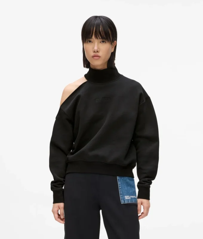 Kesimli sweatshirt Kesimli sweatshirt